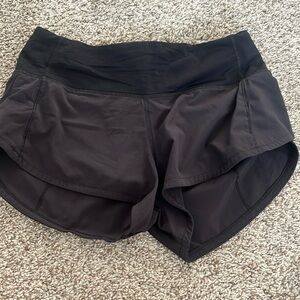 Lululemon Speed Up Shorts Size 0